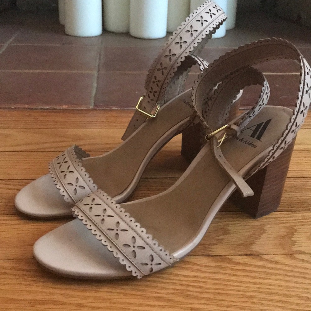 Nude sandals